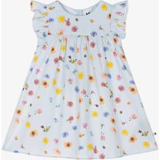 12-18M Dresses Molo Girls Flowers Baby Dress - Blue Floral