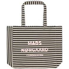Mads Nørgaard Tote Bag & Shopper tasker Mads Nørgaard Recycled Boutique Athene Bag - Black Stripe