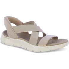 Skechers Go Walk Flex Sandal - Glitz - Taupe