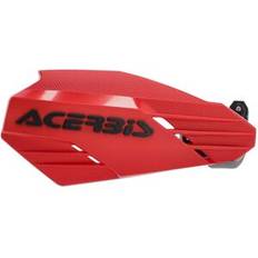 Motorcycle Handguards Acerbis Hand Guards Linear - Red/Black