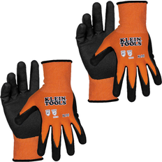 Knit Dipped Gloves Cut Level A1 - Orange