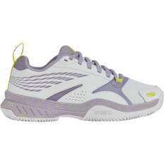 Dame Ketchersportsko K-Swiss Tennis Shoes Ladies Speedex Clay - White/Wisteria