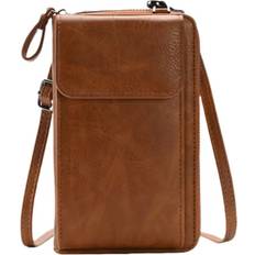 INF Crossbody Telefonväska För Kvinnor - Brun