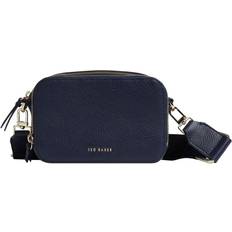 Ted Baker Stunna Shoulder Bag Leather - Dark Blue