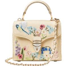 Aspinal of London Mayfair Midi Embroidered Clutch Bag - Multi