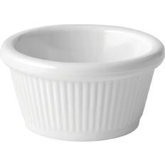 Utopia Fluted Melamine Ramekins 2oz White Pack 12 pcs Ramekin