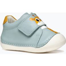 Boys First Steps Children's Shoes Geox Tutim Baby - Sage/Ochre Yellow