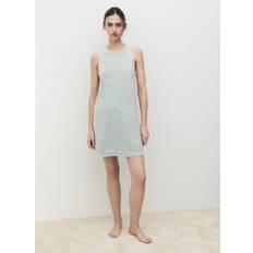 Green Nightgowns Mango Overdyed Terry Cotton Nightgown - Mint Green