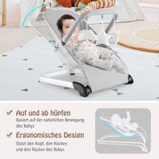 Baby rocker Cwy Baby Rocker Kokoontaittuva Vauvakeinu 5 Pisteen