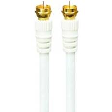Logik Satellite F Plug Cable 4 m White