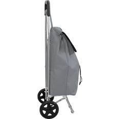 VidaXL Shoppingvagnar vidaXL Shoppingvagn Med Hjul - Grå
