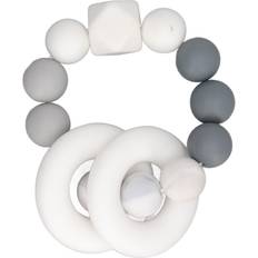 Silicone Teething Ring Beads Baby Teether Toy