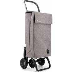 Grey Shopping Trolleys ROLSER Sbelta 4.2 Foldable Shopping Cart - Grey