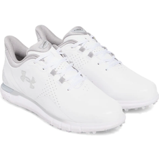 Mikrofiber Sko Under Armour Golf Drive Pro SL Wide Golf Shoes - Hvide