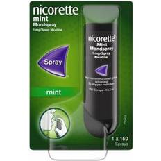 Stoppen met Roken Geneesmiddelen Nicorette Mondspray Mint 1 mg