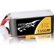 10010 RC Batteri 1550 mAh 75C 3S 11,1V LiPo Batteripaket Med XT60