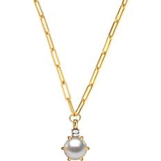 Smycken Dyrberg/Kern Glory Halsband - Guld/Vit