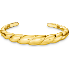 Smycken Thomas Sabo Organiskt Formad Bangle - Guld