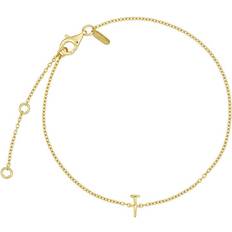 Smycken Design Letters Armband - 18K Guldpläterad