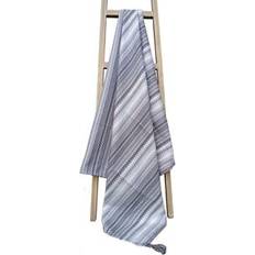 Textiles New Edge Blinds Mia Bohemian Throw 228cm x 254cm Ochre Light Grey Blankets