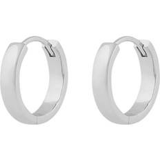 Snö of Sweden Lara Small Ear Ring Plain - Silver