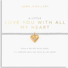 Jewellery Joma Gold Mix Love You With All My Heart Bracelet - Gold