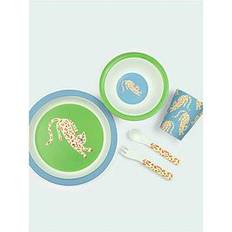 Cheetah Kids Melamine Dinner Set