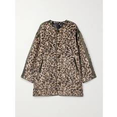 Leopard Coats R13 Women's Taped Liner Wooly Leopard Coat - Animal Print