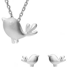 Silver Jewellery Sets C W Sellors Sterling Silver Robin Two Piece Set