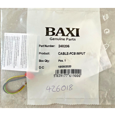 Boilers Baxi Combi Instant 80 105 E He Main Combi 24 30 He Cable PCB Input 248206