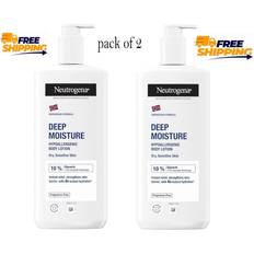 Neutrogena 2 x Norwegian Formula Deep Moisture Hypoallergenic Body Lotion 400ml