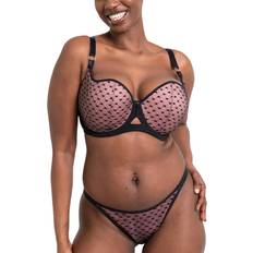 Curvy Kate Boost Heartreaker Underwired Bra - Black/Pink