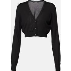 XXXS Koftor Dolce & Gabbana Silk Cardigan Black