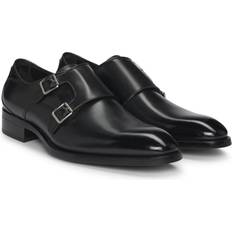 Monks på rea BOSS Double-Strap Monk Shoes Burnished Leather