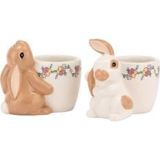 Cath Kidston Budgie Stoneware Set of 2 Egg Cup