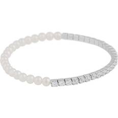 Smycken Snö of Sweden Armband Mayfair Pearl Silver