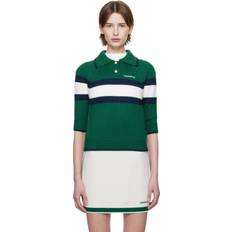 Casablanca Polotrøjer Casablanca Colorblock Polo - Green/Navy