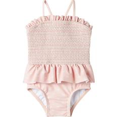 Pink Badedragter Name It Printet Badedragt - Lys Pink