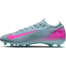 Nike Men's Mercurial Vapor 16 Pro AG Soccer Cleats - Ocean Cube/Pink Blast
