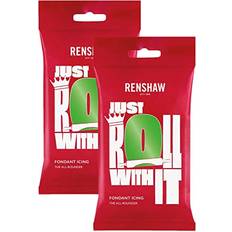 Green Sugar Pastes Renshaw Lincoln Green Ready to Roll Icing 500g 2x 250g Sugar Paste