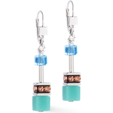 GeoCUBE Earrings - Silver