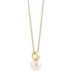 Snö of Sweden Halsband Snö of Sweden Halsband Adriana Kort - Vit Guld