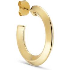 Jane Kønig Chunky Night Magic Hoop Dam Creoler - Guld