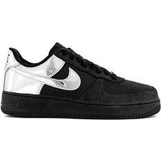 Nike Air Force 1 Low Retro All-Star Trainers - Black/Chrome