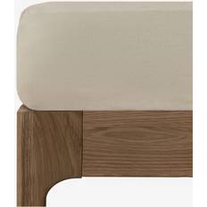 Sábanas Sklum Bajera En Lino 150cm 150 x 200 x 40 cm Sábana Beige