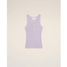 Ami Paris Tank Tops Ami Paris De Caur Tank Top - Purple