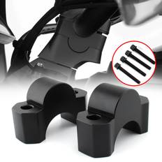 Black Motorcycle Handle Mounts BMW BMW S1000R 2021/2023 Motorcycle Handlebar Riser - Black