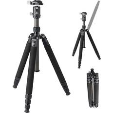 Velbon Travel Carbon Tripod 4 Tiers Carmagne N543 TT AZ Leg 26mm Reversible Storage