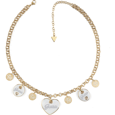 Smycken Guess Elegant Vintage Gold Necklace -