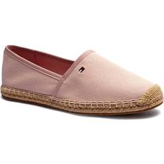 Rosa Espadriller Tommy Hilfiger Espadrilles Flag Canvas - Rosa